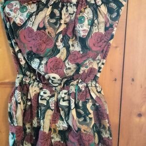 Los Elegantes Strapless Romper